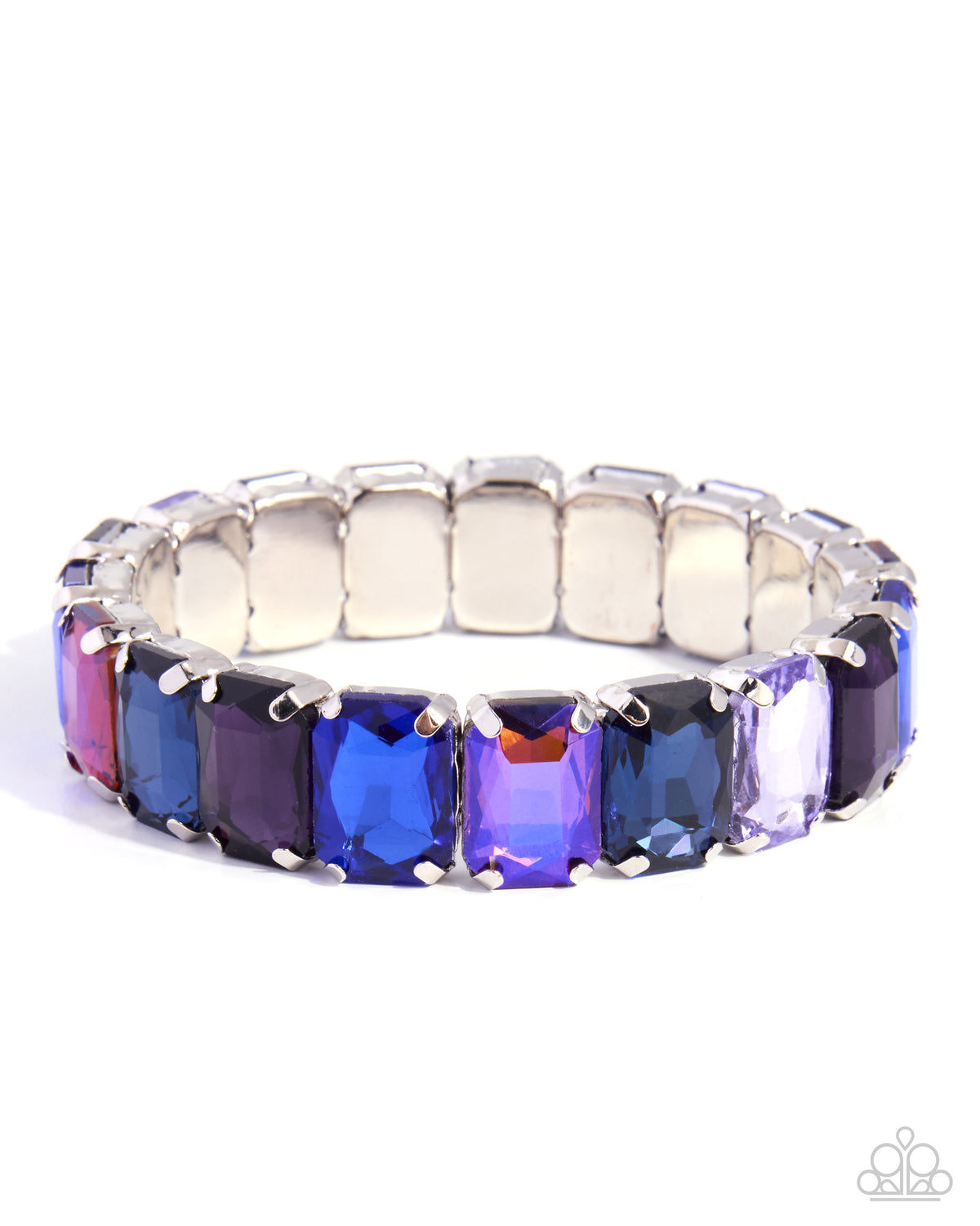Shimmery Sorting - Purple Bracelet