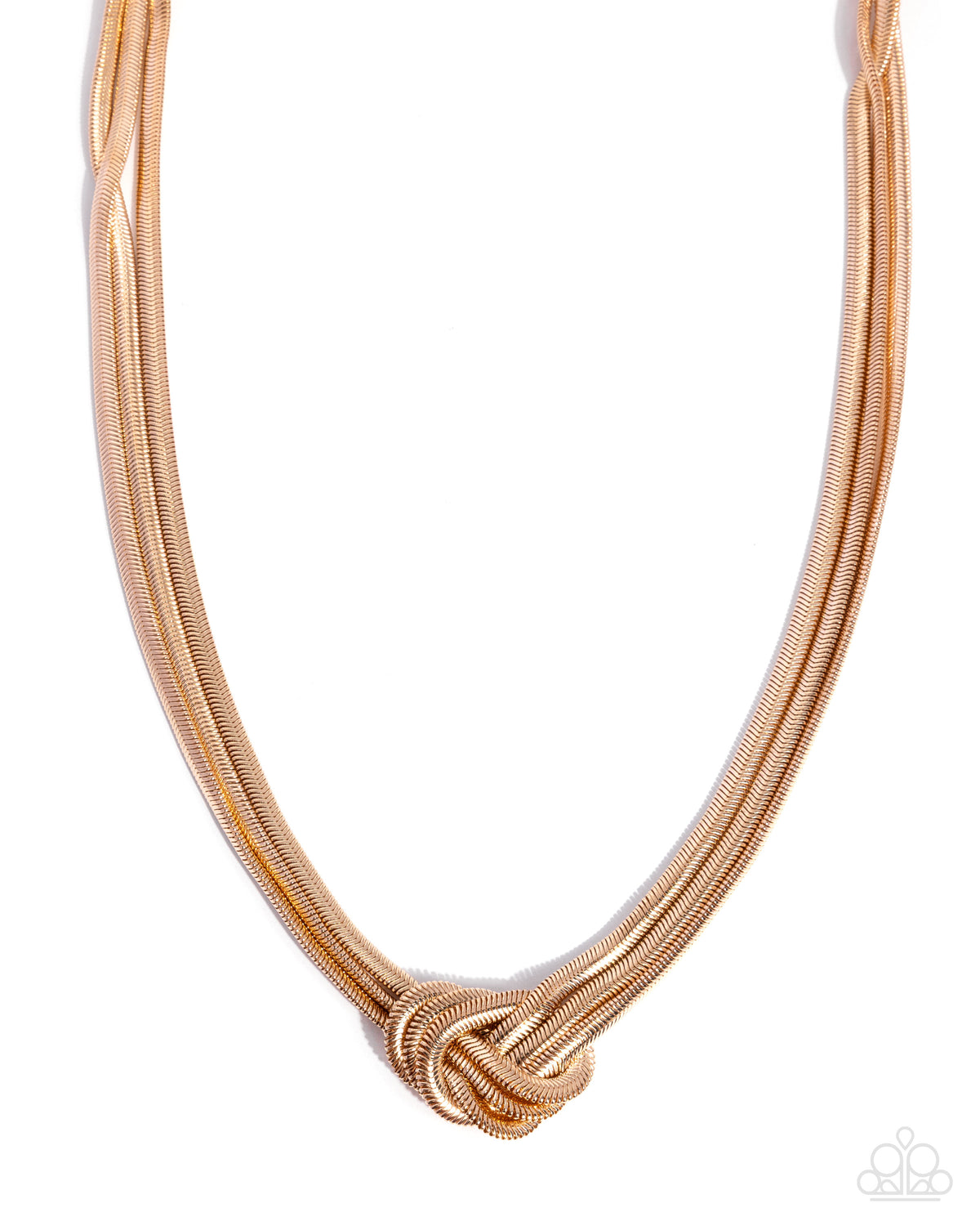 Knotted Kudos - Gold Necklace