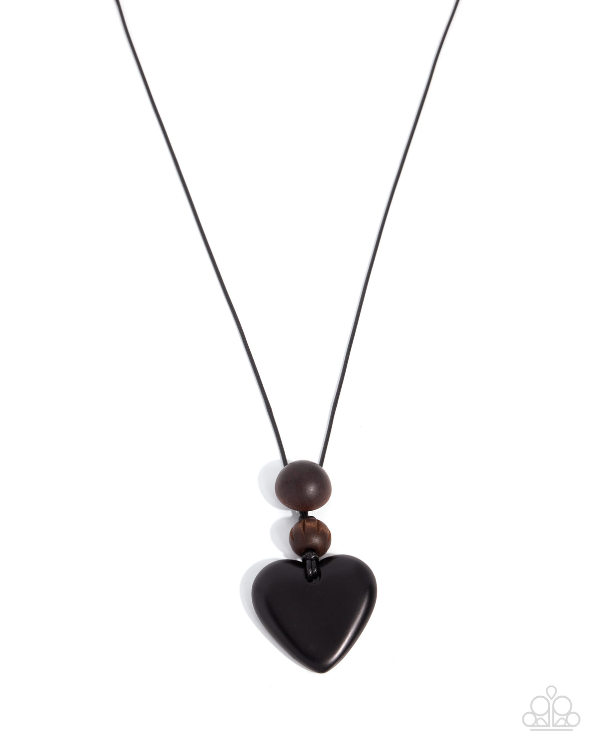 Cupid Cheers - Black  Necklace