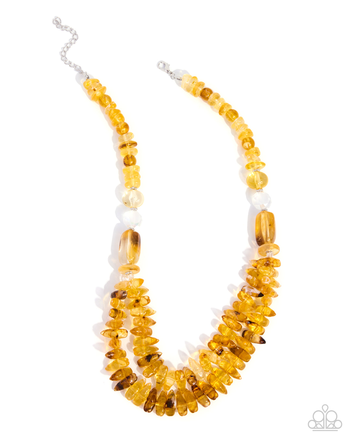 Serene Scale - Yellow Necklace