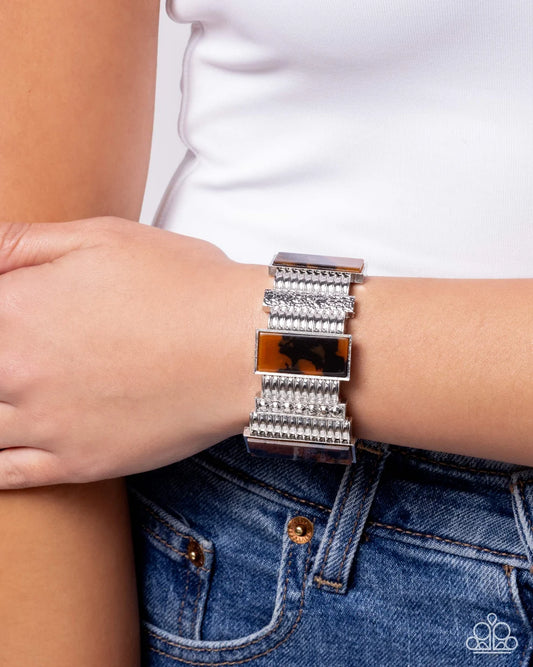 Audacious Pattern - Brown Bracelet