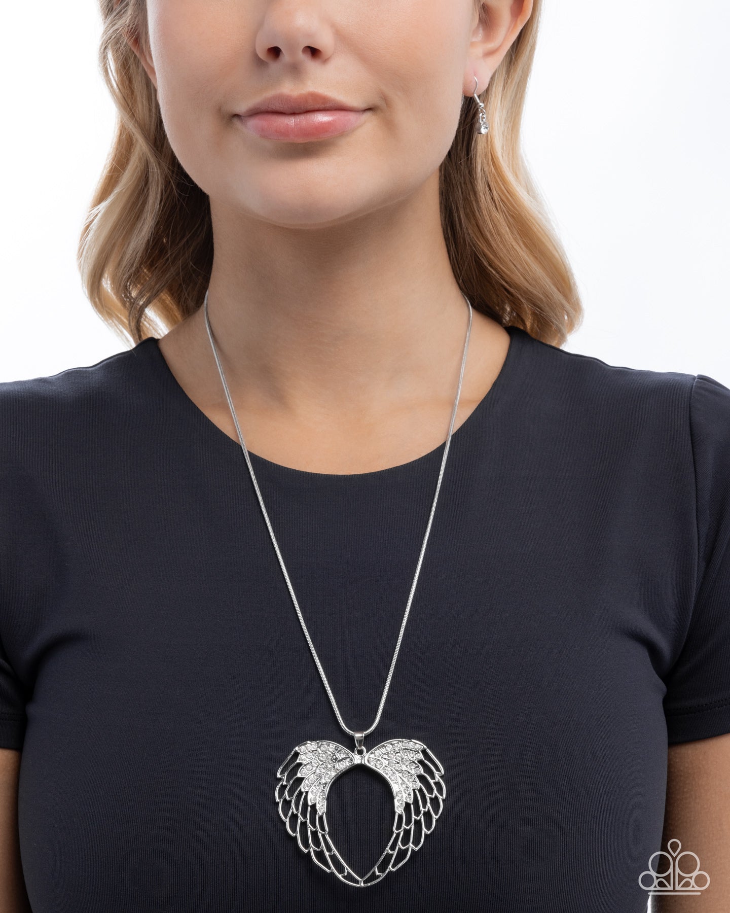 Angelic Accuracy - Silver Necklace