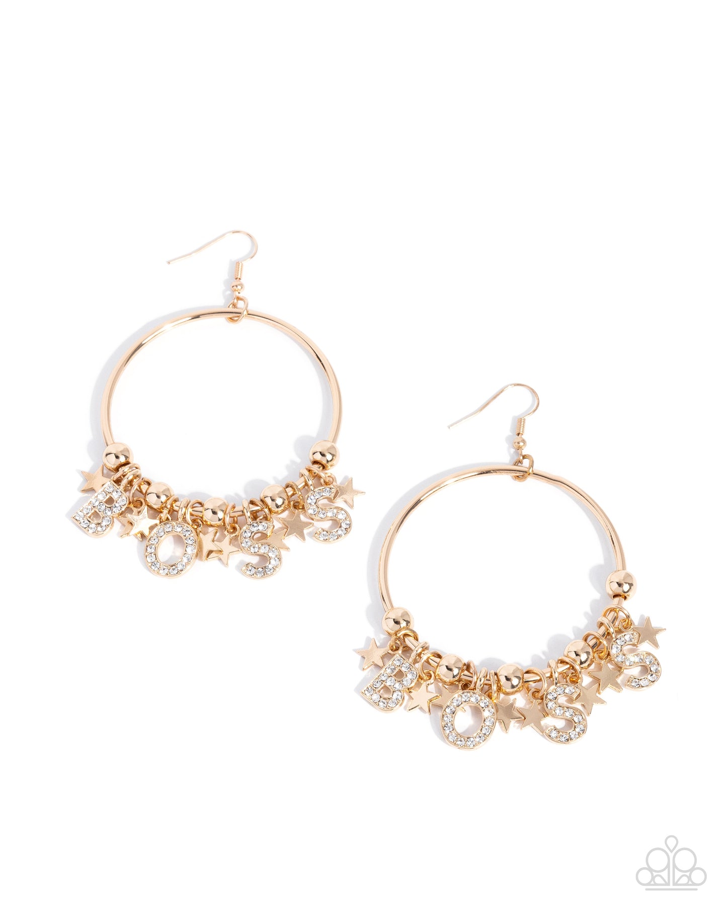 Boss Level - Gold Earring
