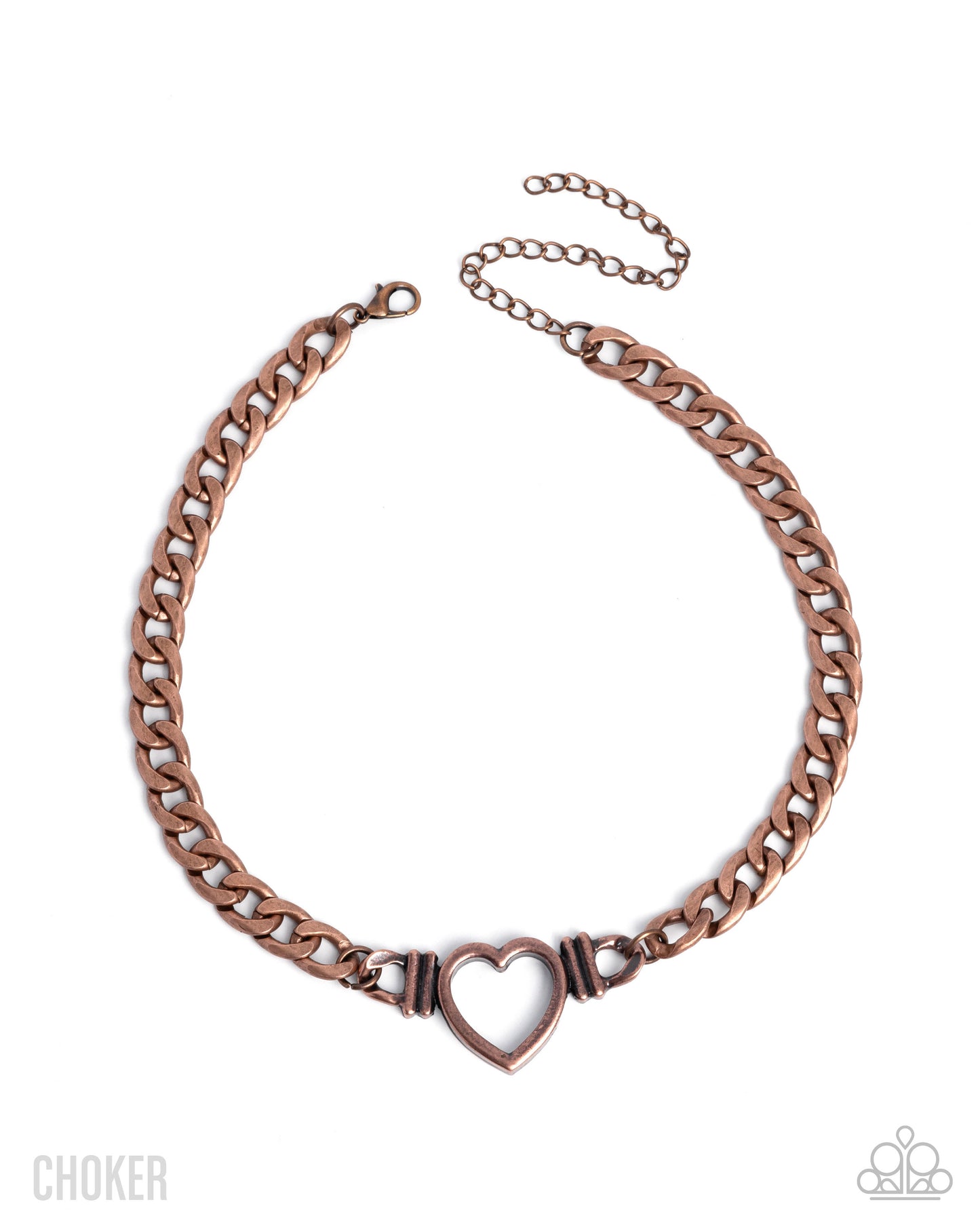 Heartfelt Hunch - Copper Necklace