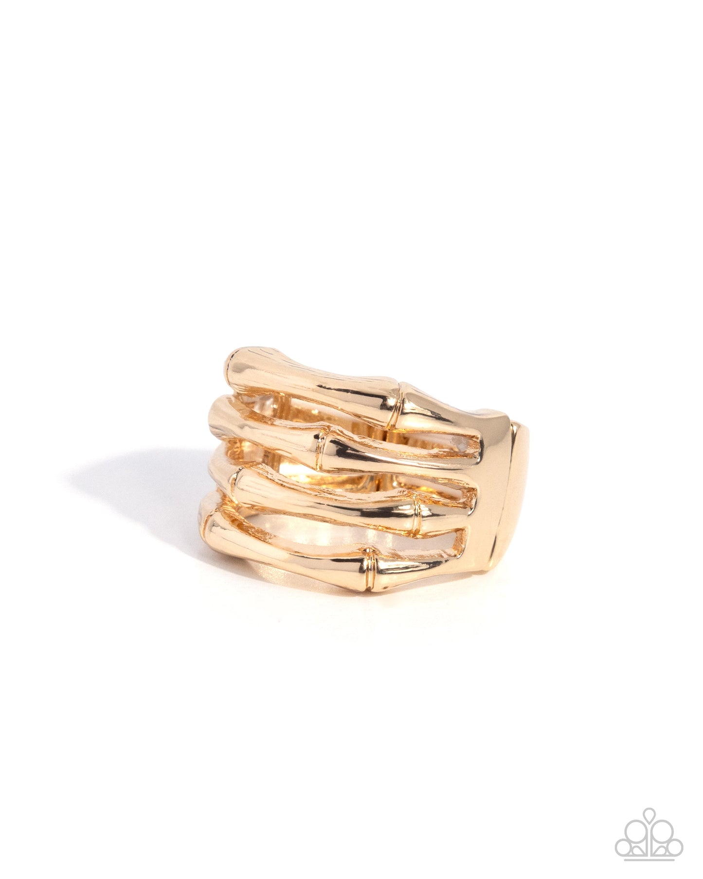 Stacked Service - Gold Ring