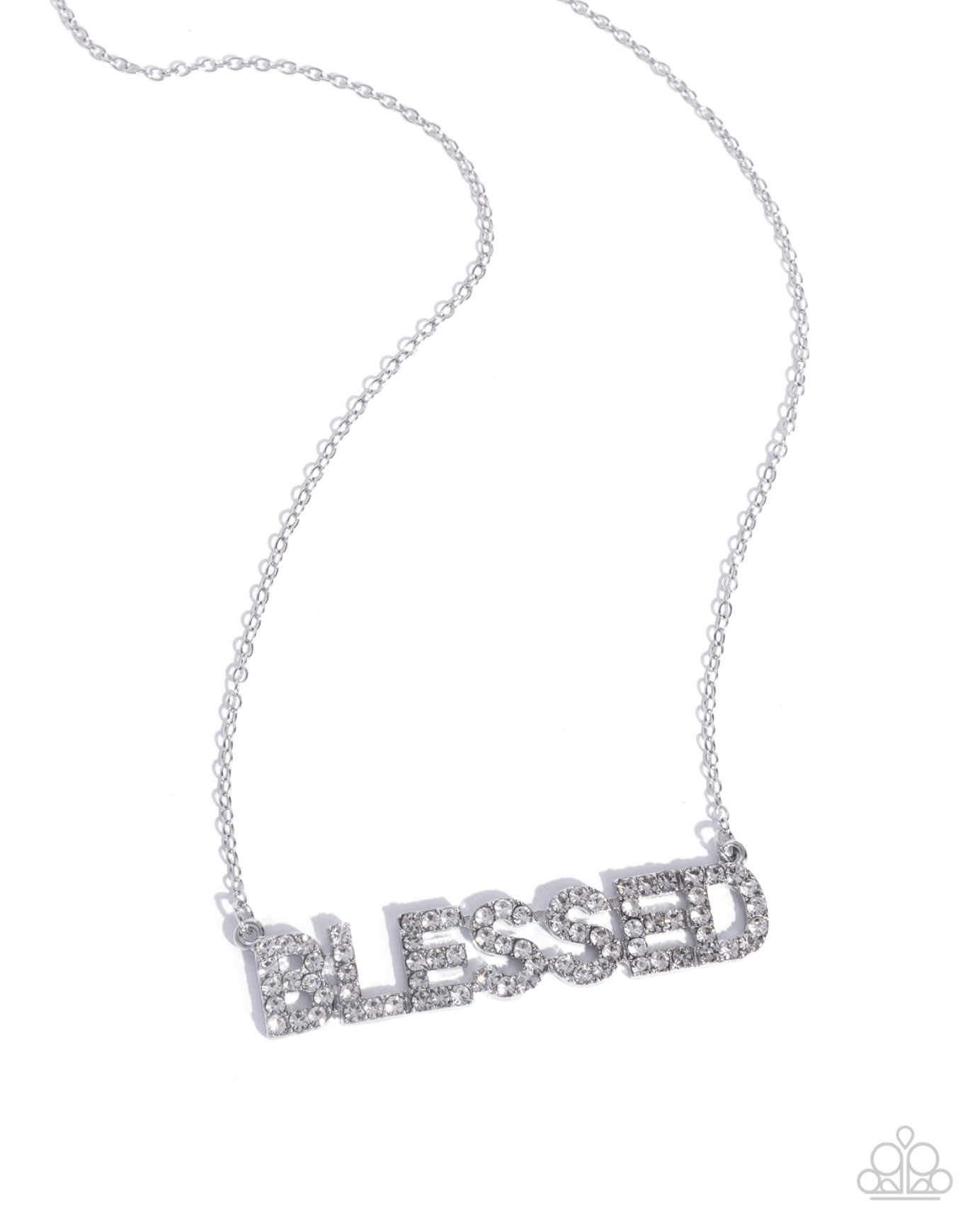 Blessed Benefit - White Necklace