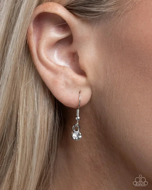 Blessed Benefit - White Necklace