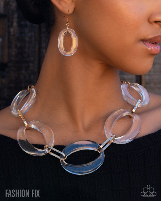 Playful Period - Gold Necklace