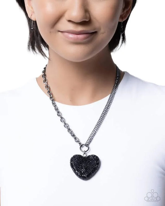 Refined Romeo - Black Necklace