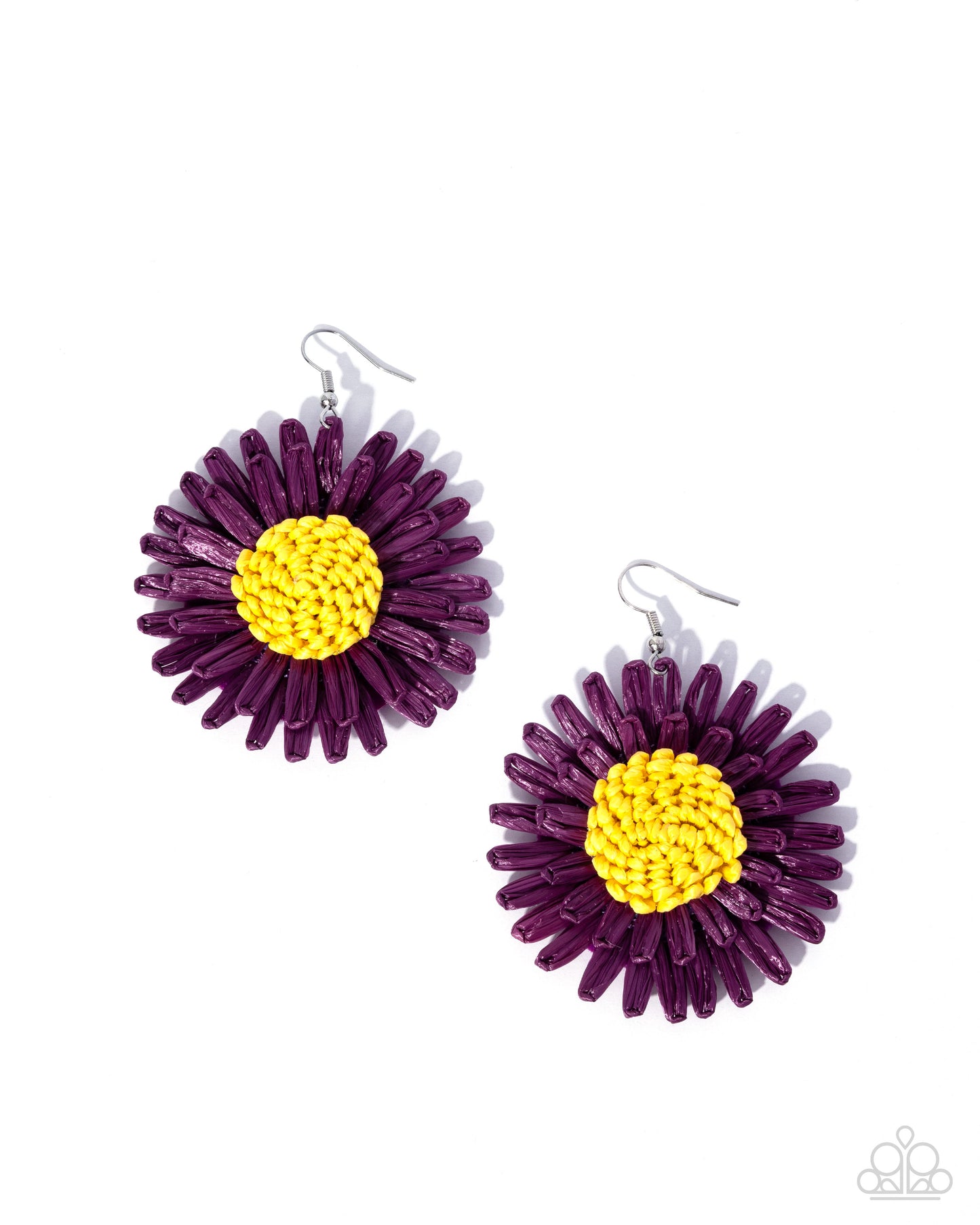Crafted Color - Purple Earring