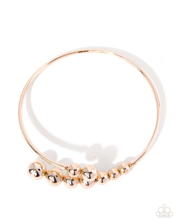 Smoldering Showcase- Gold Necklace