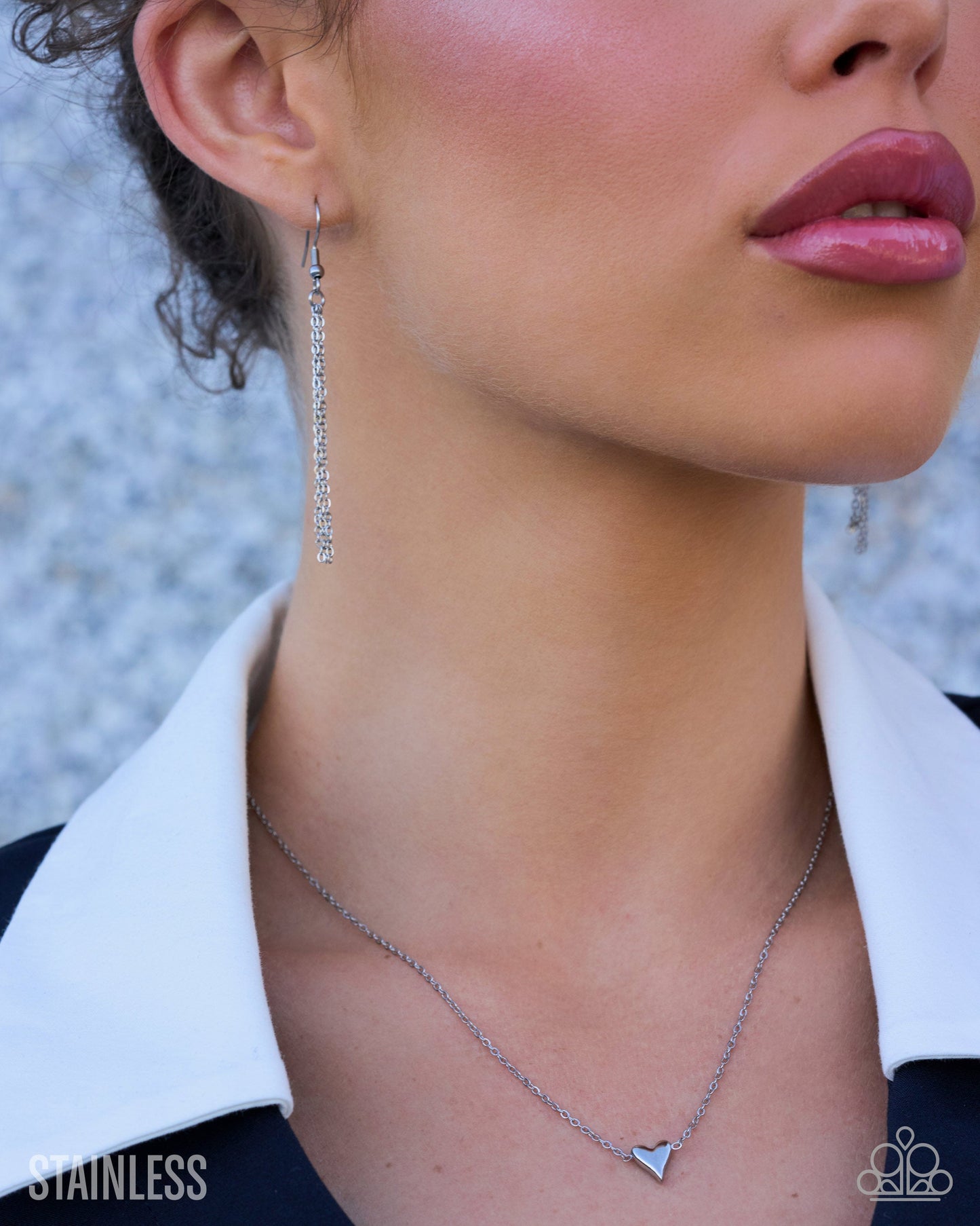 Romantic Reminder - Silver Necklace