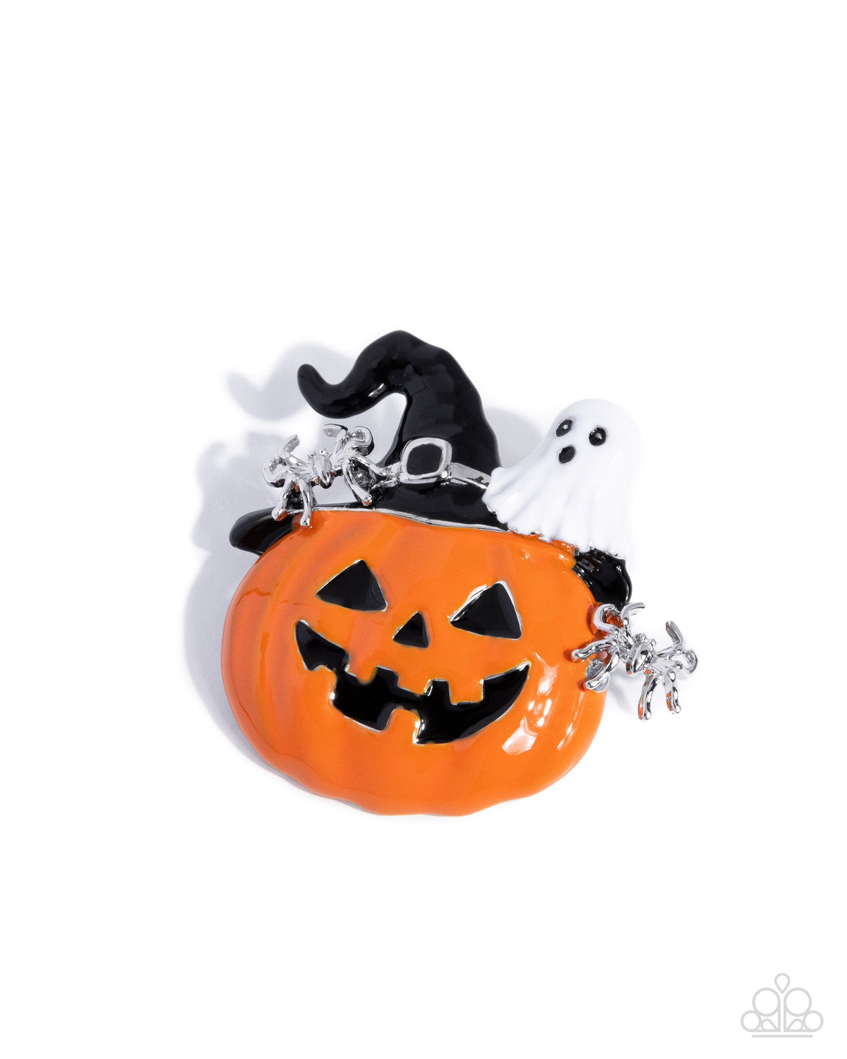 Historic Halloween - Orange Brooch