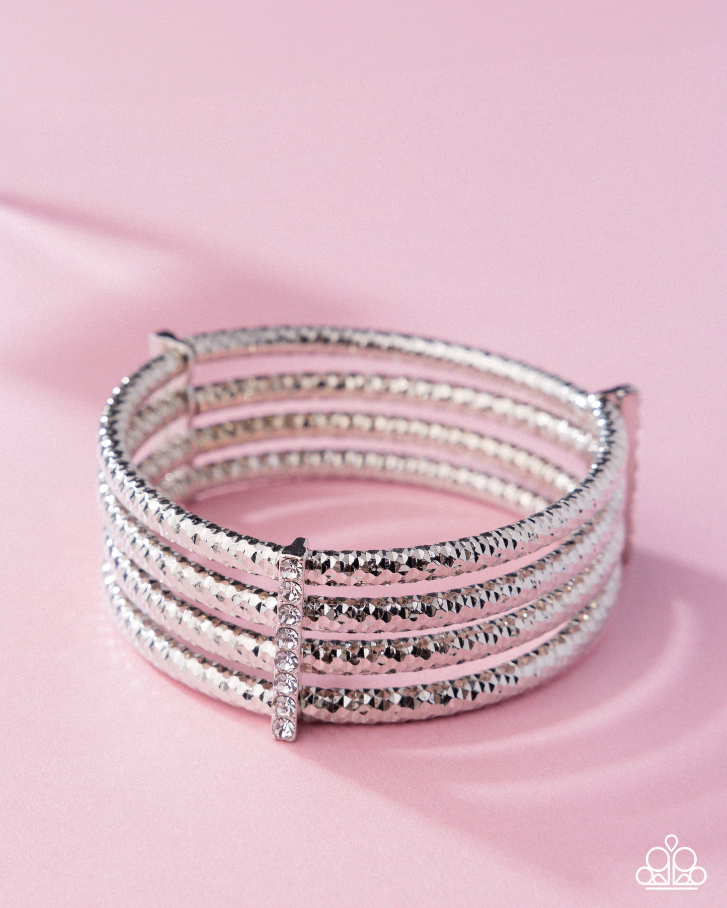 Teeming with Taste - White Bracelet