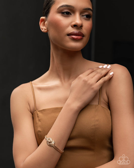 Woven Warrior - Gold Bracelet