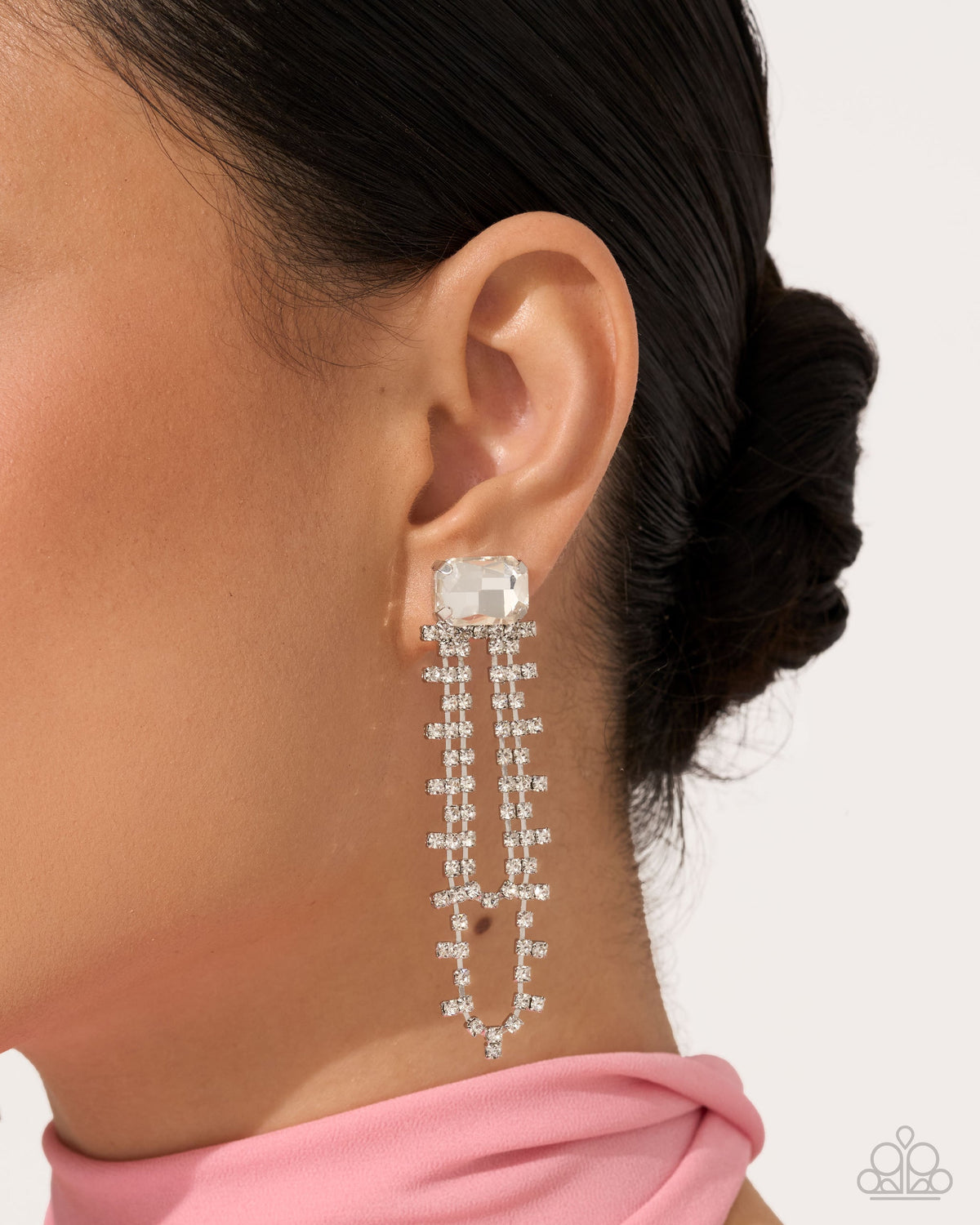 Balanced Birthright - White Earring
