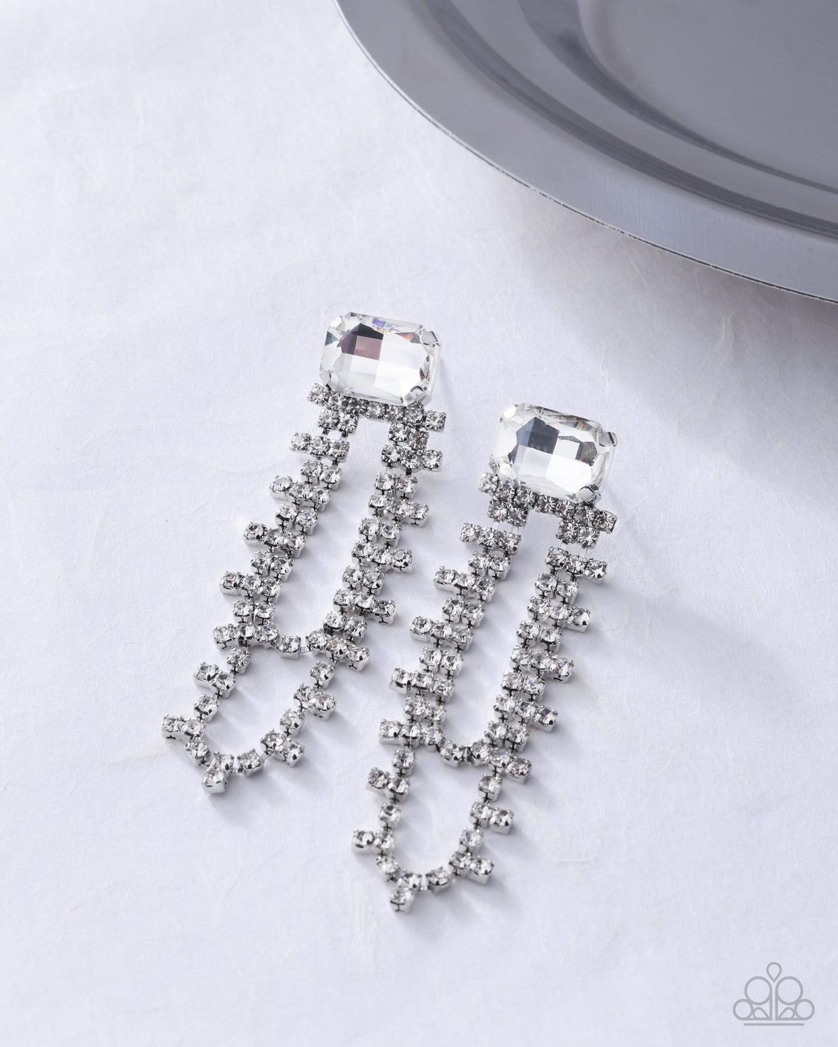 Balanced Birthright - White Earring