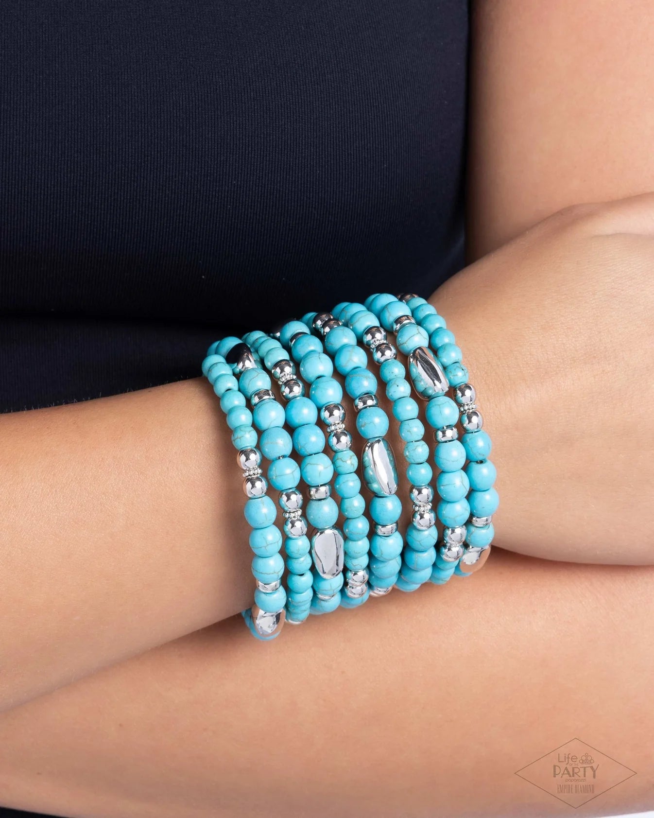 Party Crusher - Blue Zi Bracelet