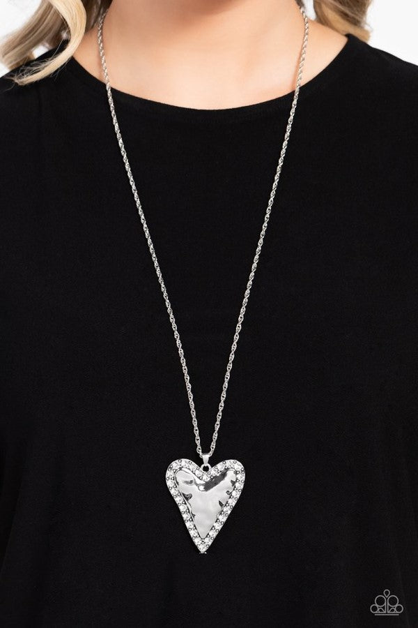 Radiant Romeo - White Necklace