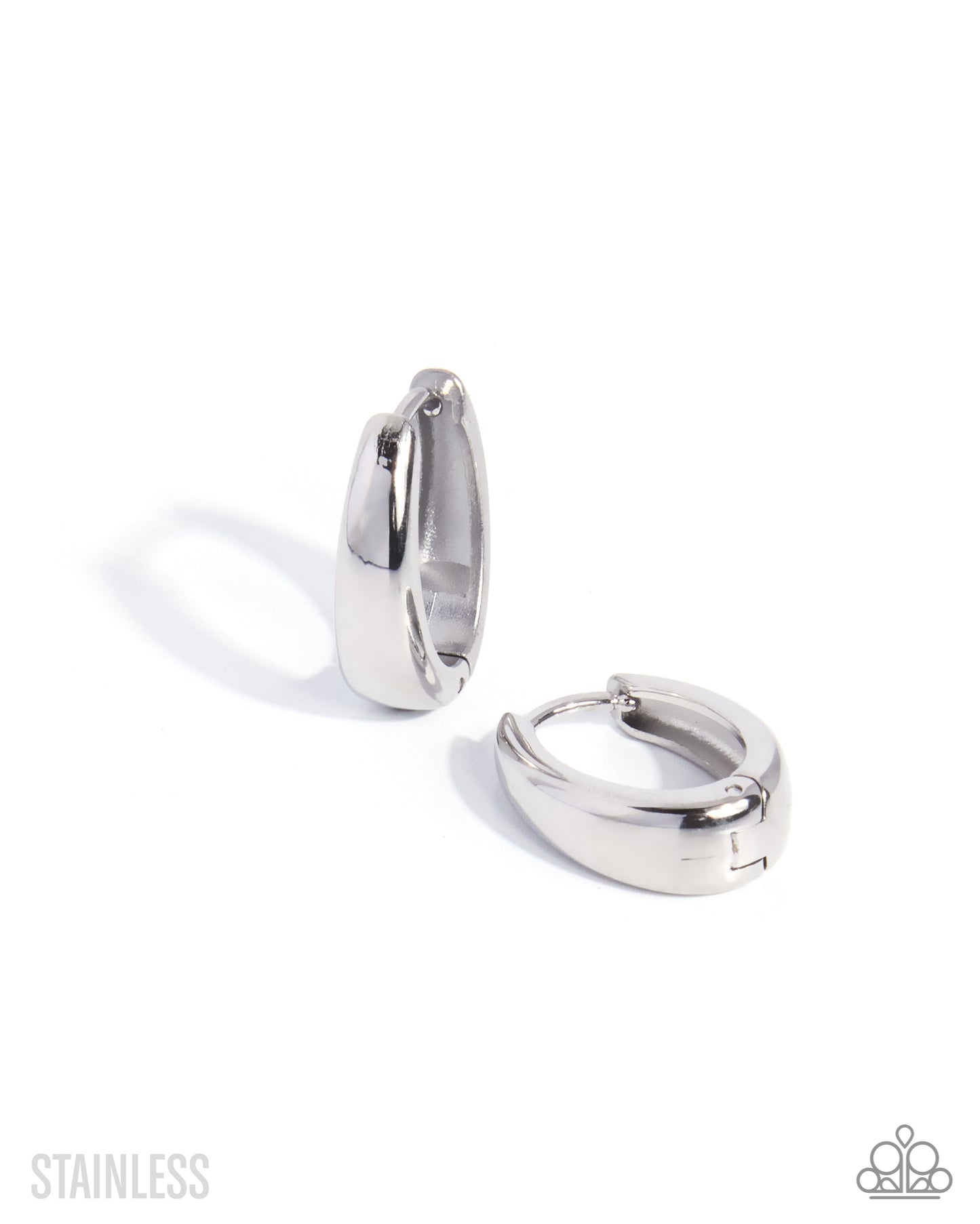 Stainless Stroll - Silver Earring