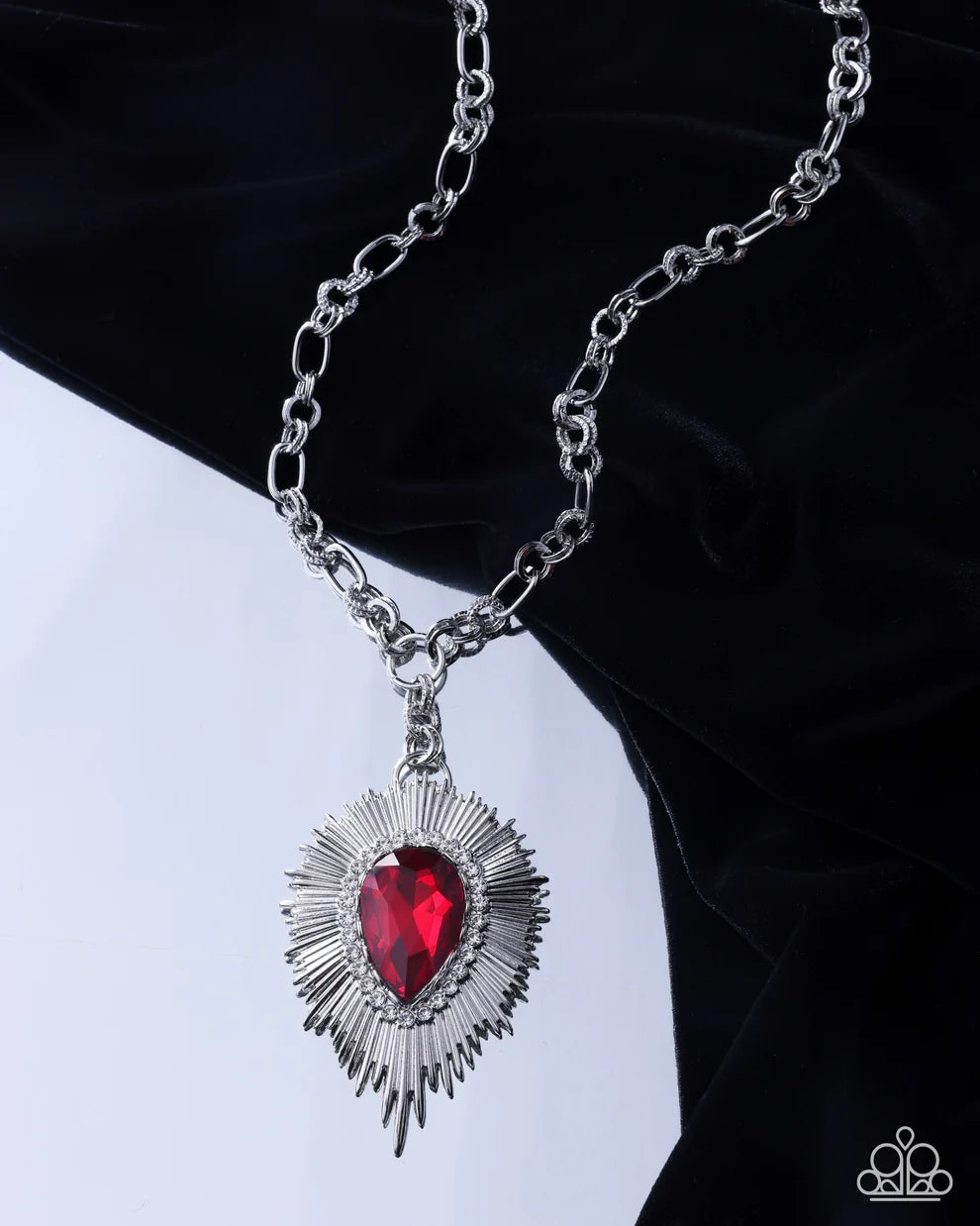 Sunburst State - Red Necklace