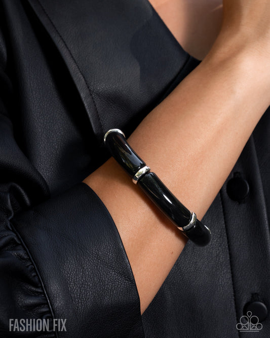 Wondrous Wintern - Black Bracelet