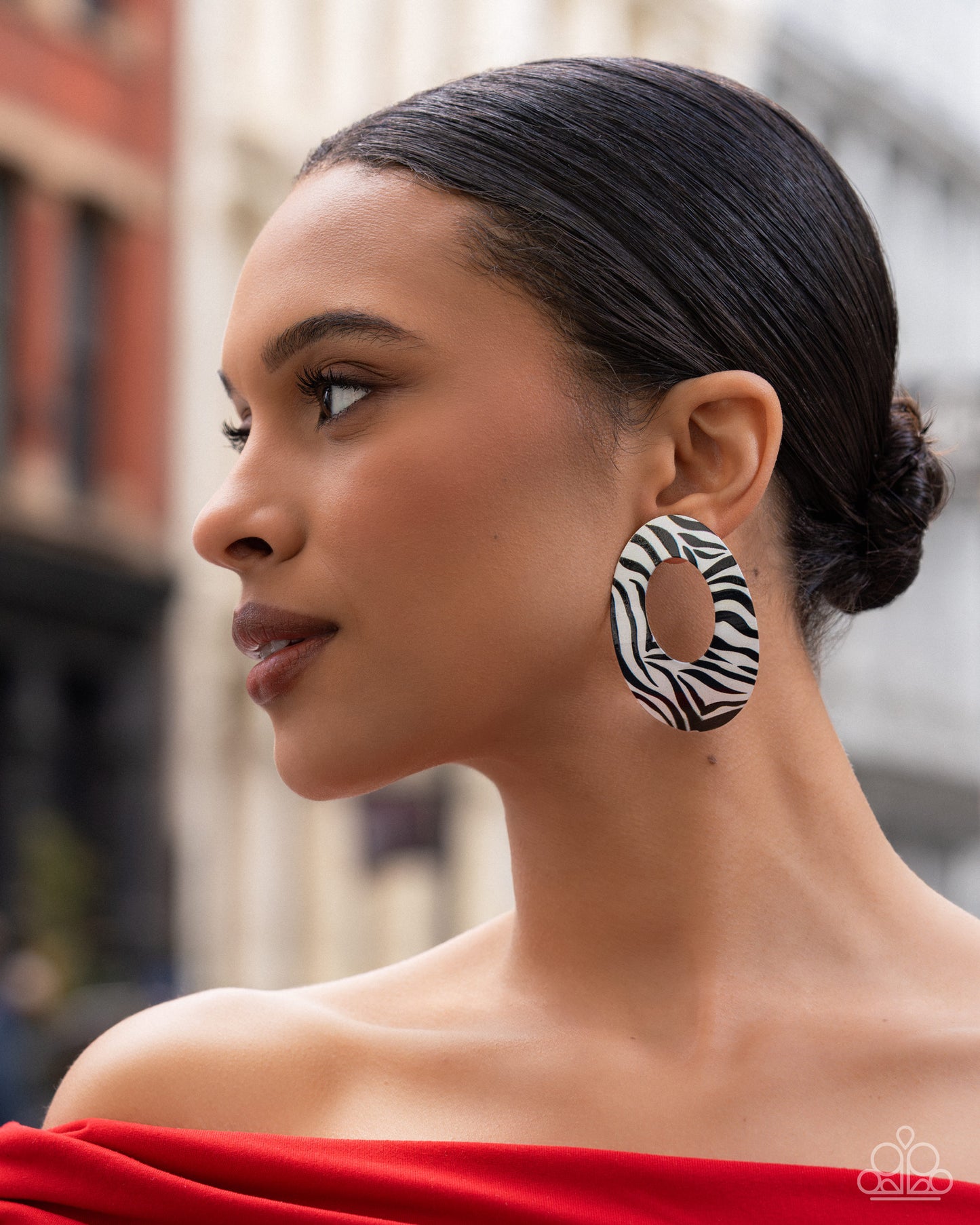 Zebra Style - Multi Earring