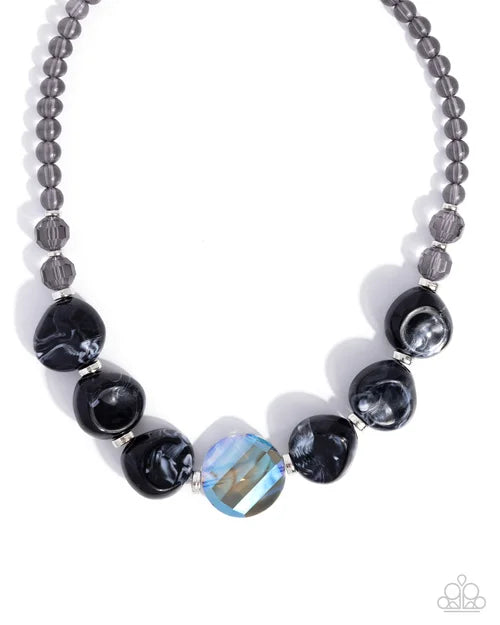 Gallery Walk - Black Necklace