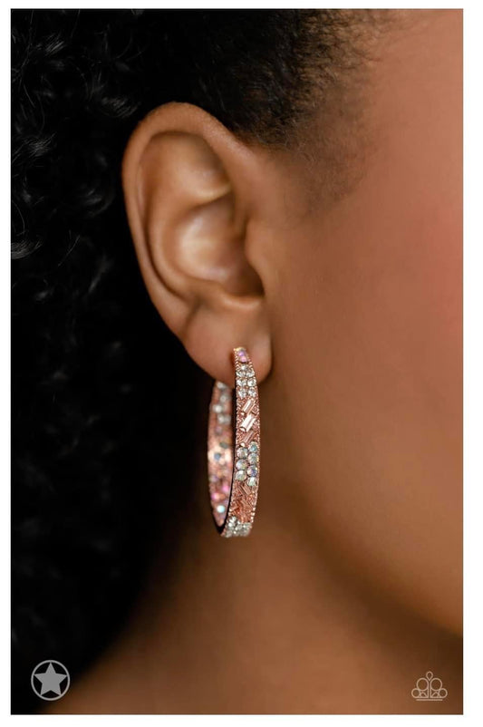GLITZY By Association - Copper Earring