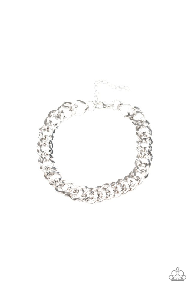 On The Ropes - Silver Bracelet