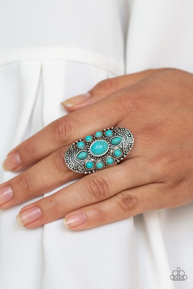 Stone Sunrise - Blue Ring