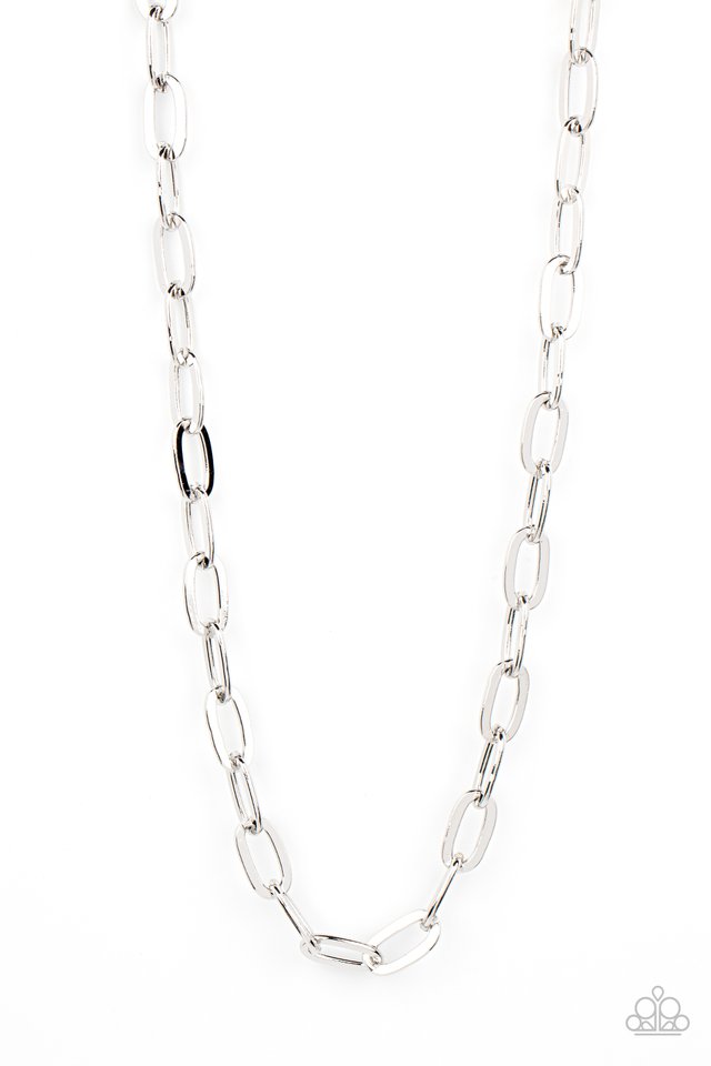 Urban Quarterback - Silver Necklace