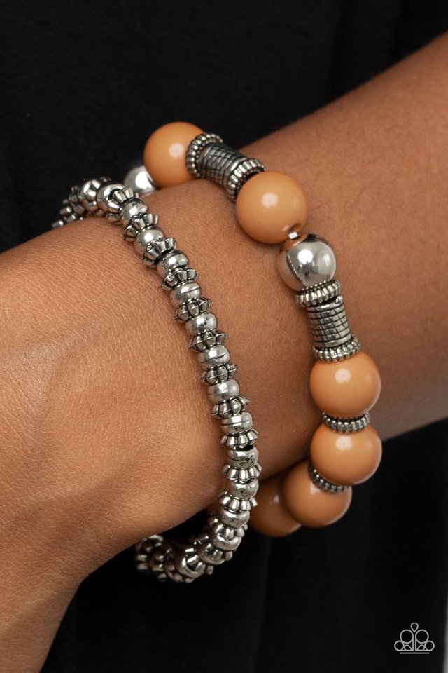 Walk This SWAY - Brown Bracelet