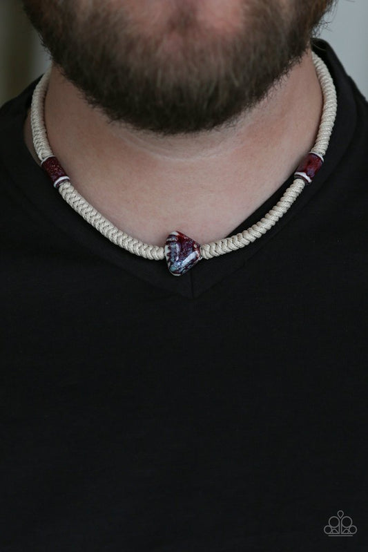Canyon Climber - Red Necklace