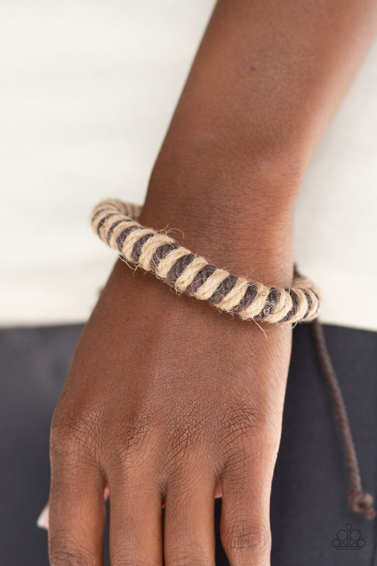 Island Hopper - Brown Bracelet