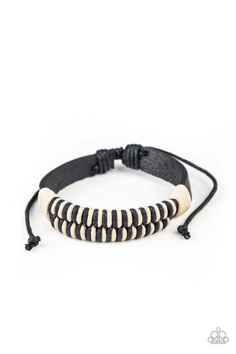 Trail Time - Black Bracelet