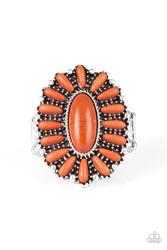 Orange Cactus Cabana Ring