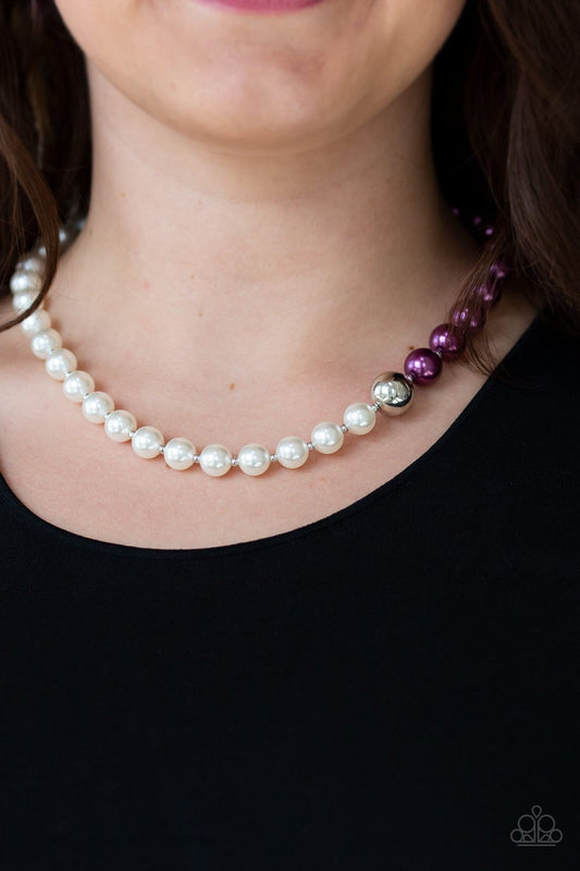 Purple 5th Avenue-A-Lister Necklace