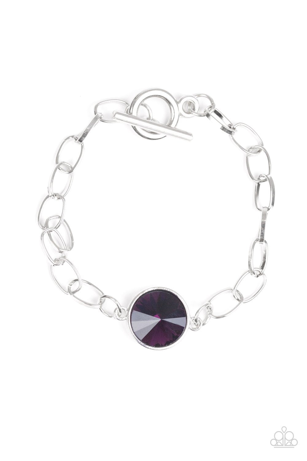 All Aglitter - Purple Bracelet
