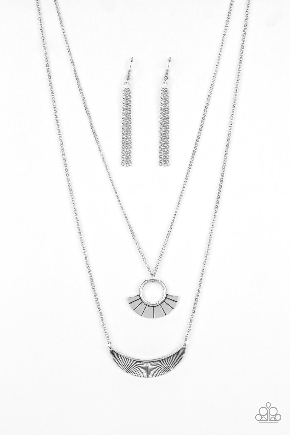 Silver Tribal Trek Necklace