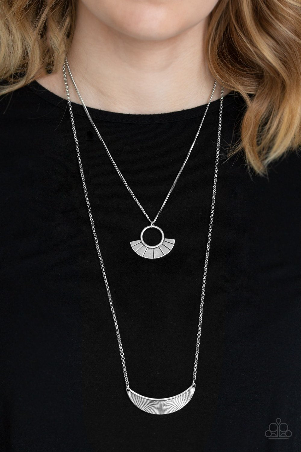 Silver Tribal Trek Necklace