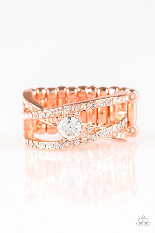 Copper Prepare To Be Dazzled Ring