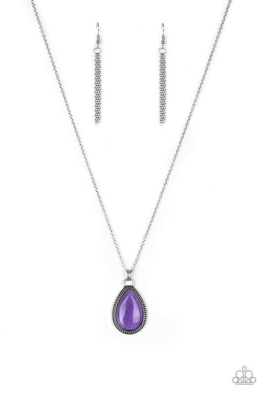Purple On The Home FRONTIER Necklace