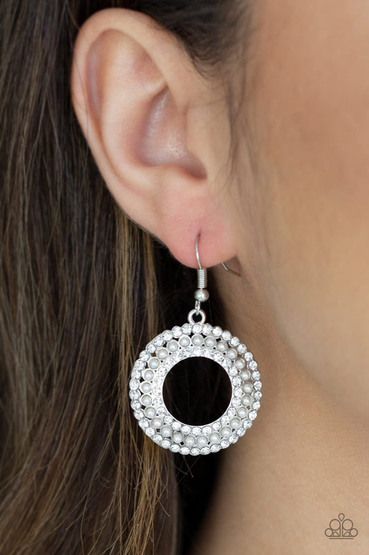Sparkle Splurge - Silver Earrings