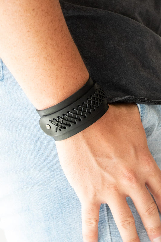 OUTLAW and Order - Black Bracelet