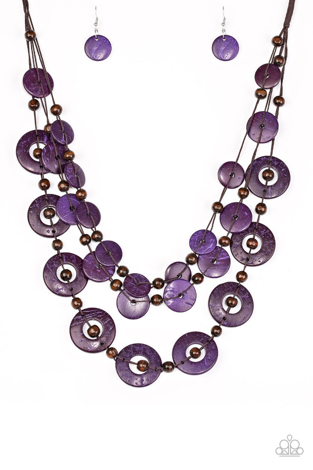 Purple Cataline Coastin’ Necklace