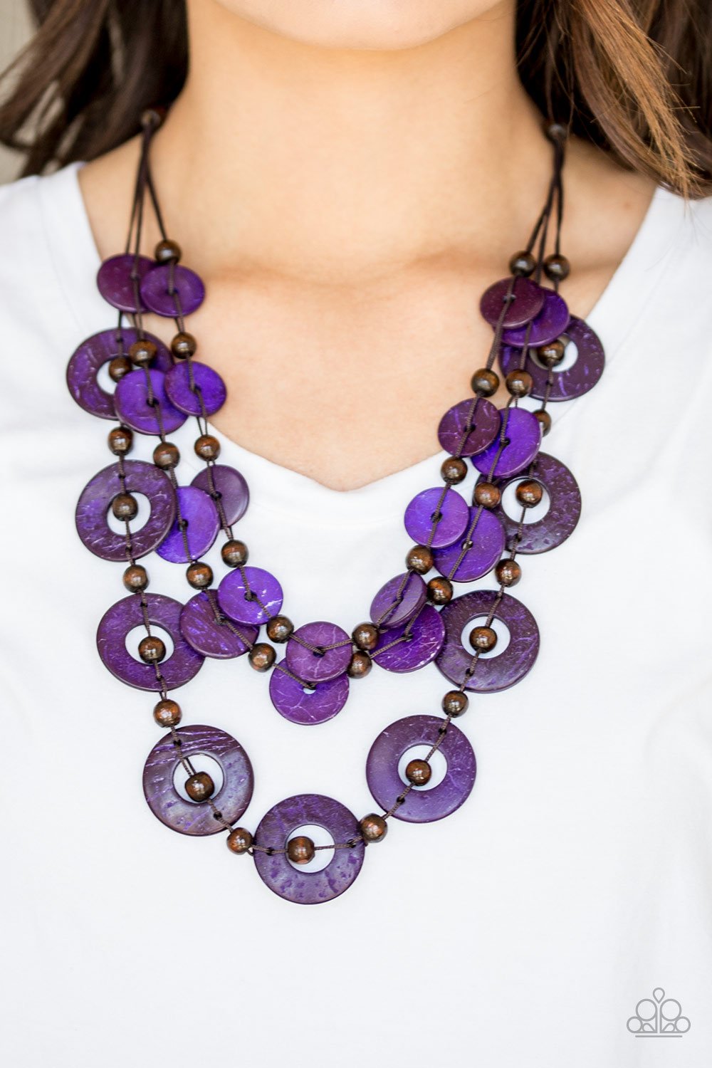 Purple Cataline Coastin’ Necklace