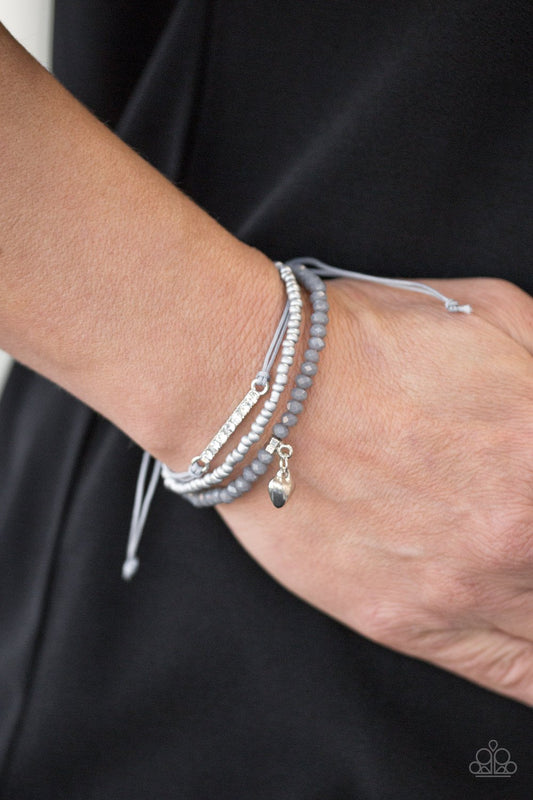 Silver Reckless Romance Bracelet