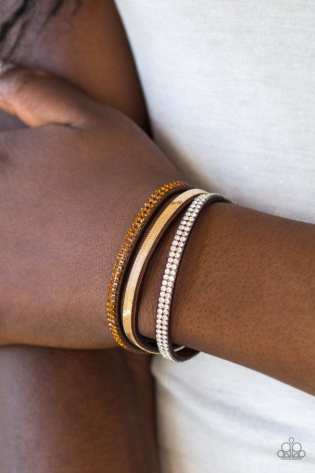 I Mean Business - Brown Bracelet