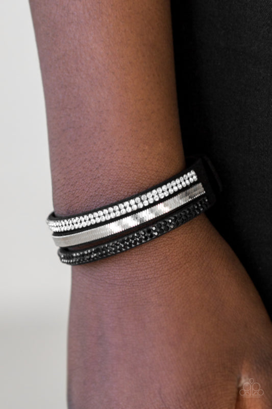 I Mean Business - Black Bracelet